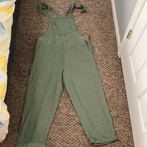 NWOT american eagle high waist overalls
